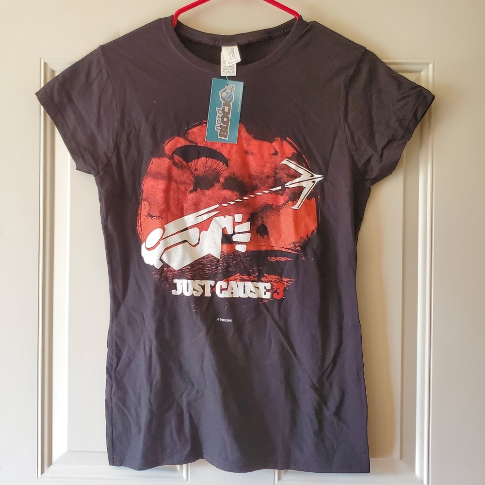 Nerd Block Tee Shirt Just Cause 3 Ladies M